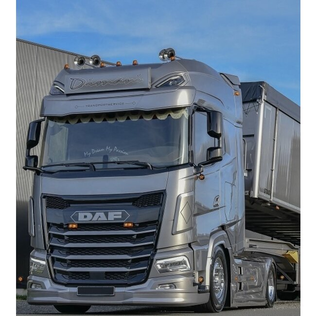 Strands dark knight Viking breedtelamp oranje LED