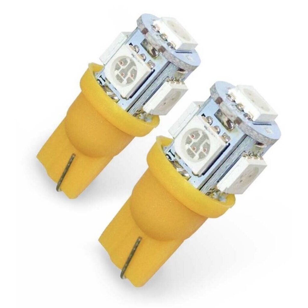 Ledson Lampa LED z oprawą żarówki T10 pomarańczowa 5W 24V (komplet)