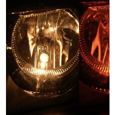 Ledson Stiklamp orange LED T10 5 W 24 V (sæt)