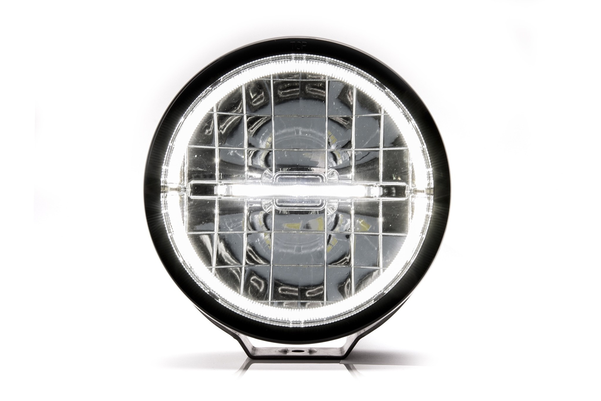 WAS Full LED Verstraler met positielicht ring en streep