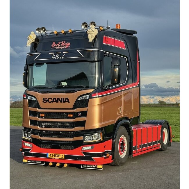 Torpedolampe med omskiftelig lys orange/hvid