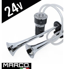 Marco Klaxon italien avec compresseur 24 V