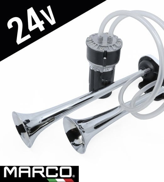 Marco Italiensk horn 24 V med kompressor