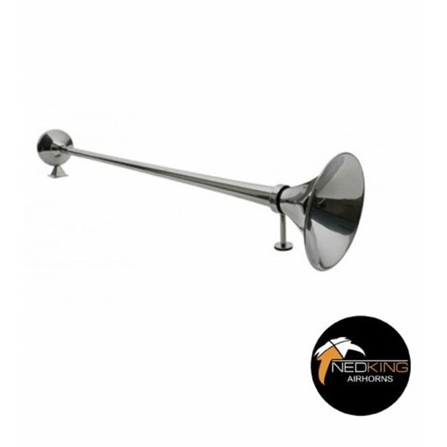 Nedking rustfrit lufthorn, 65 cm