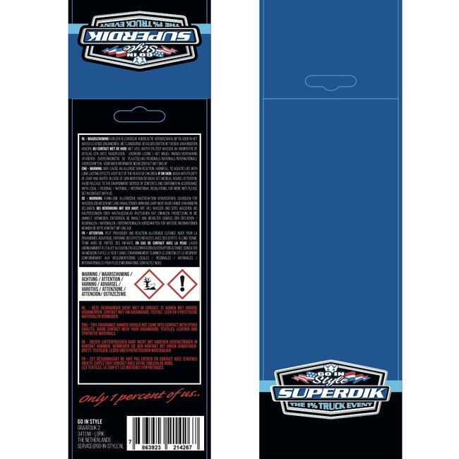 Zawieszka zapachowa SUPERDIK