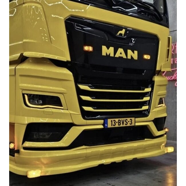 Solarguard kofangerspoiler MAN TGX med talmus