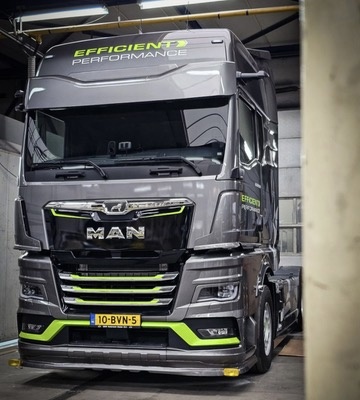 Solarguard onderspoiler MAN TGX met talmu's