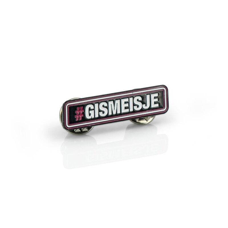 GIS #GISMEISJE Pin