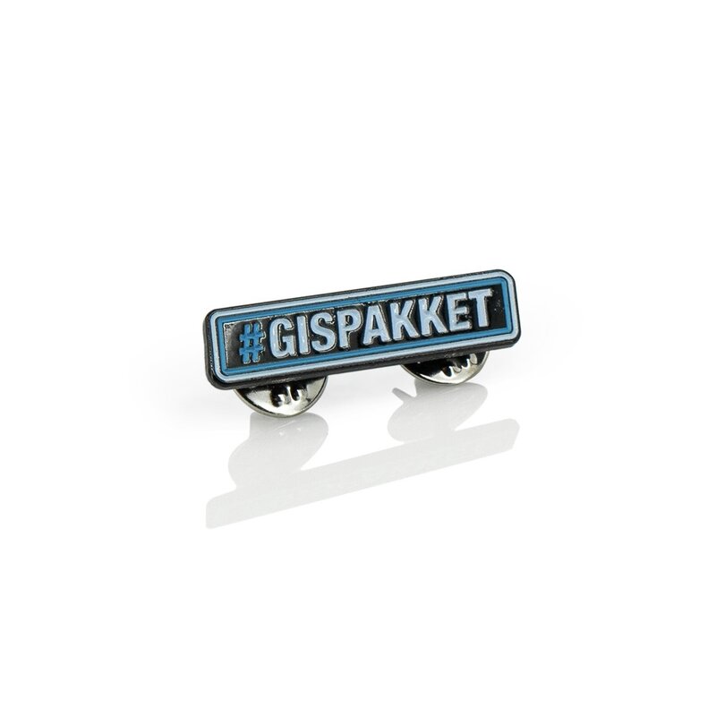 GIS #GISPAKKET Pin
