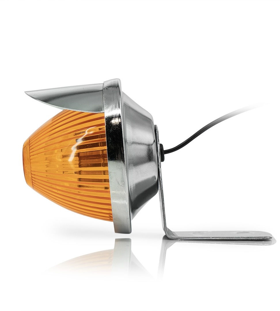 Oldskool oranje Raamstijl Lampje