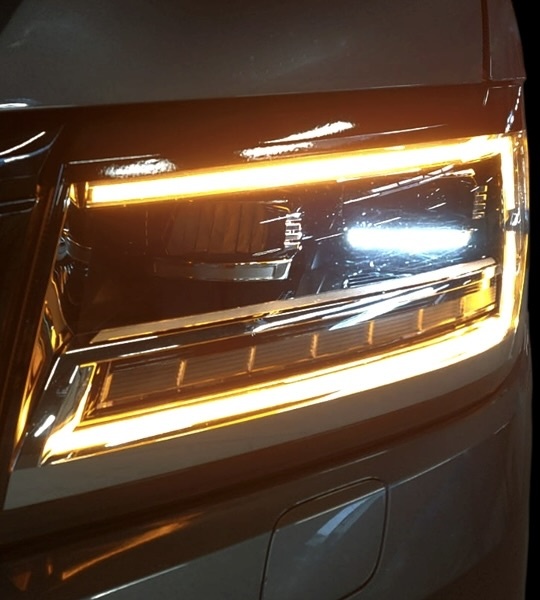 Oranje dagrijverlichting MAN TGE / VW Crafter