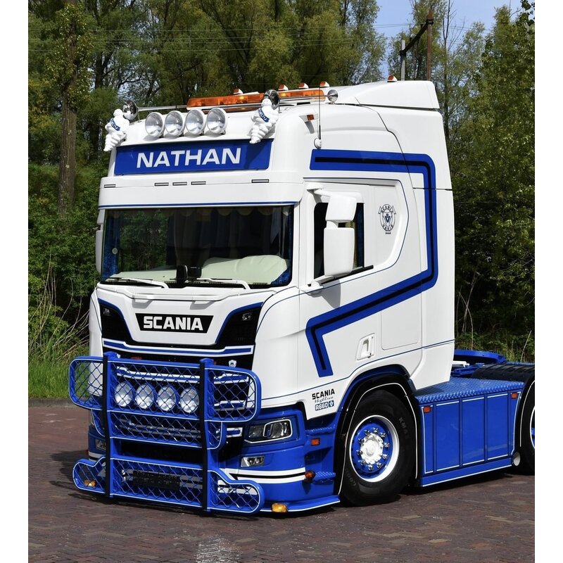 TruckStyle Sweden TSS solskydd, Scania NG, 30 cm – platt