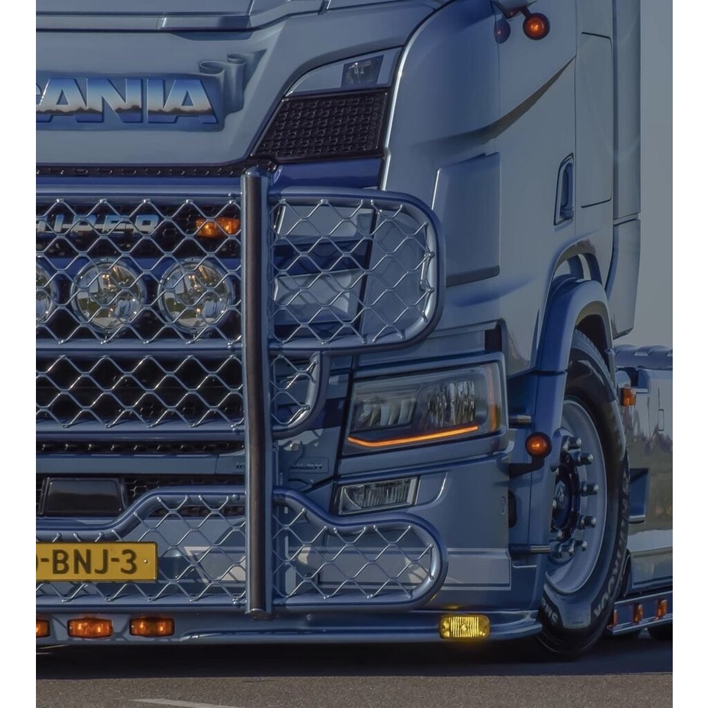 Scania Bernsteingelbe, warmweiße oder gelbe Tagfahrleuchten für Scania Nextgen