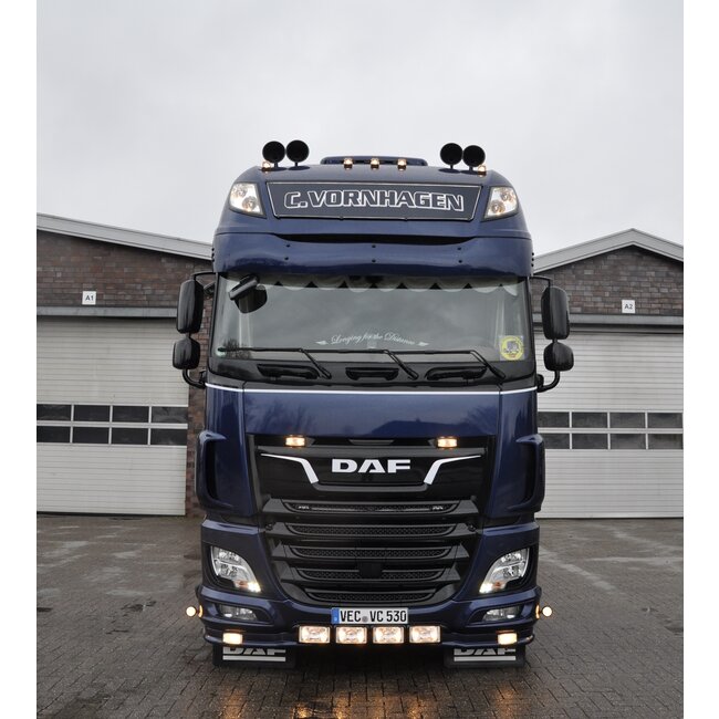 Vlakke lichtreclame LED 'XL' DAF XF SSC 163x30cm