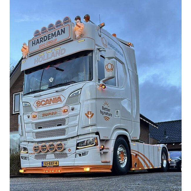 Top lamp Scania 2 series red/orange