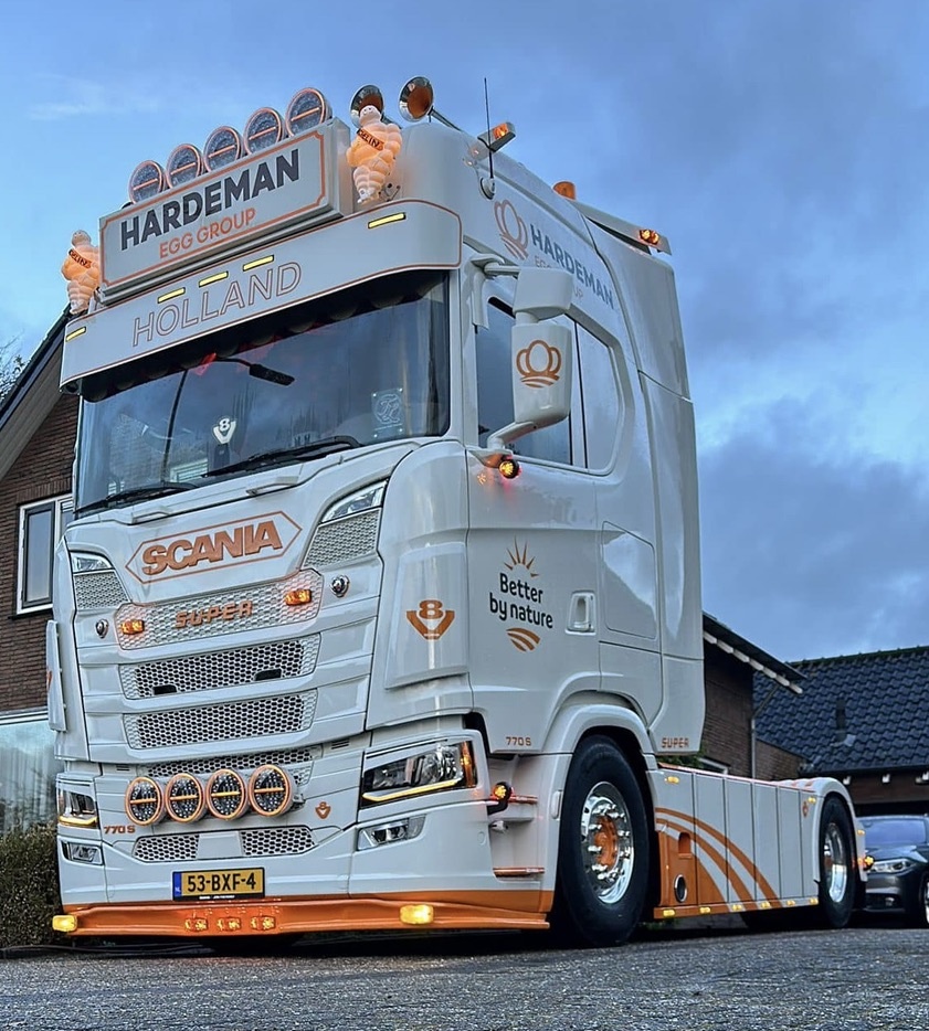 TOIT PROJECTEUR BARRE + Leds Pour Scania P G R Série Pré 09 Highline