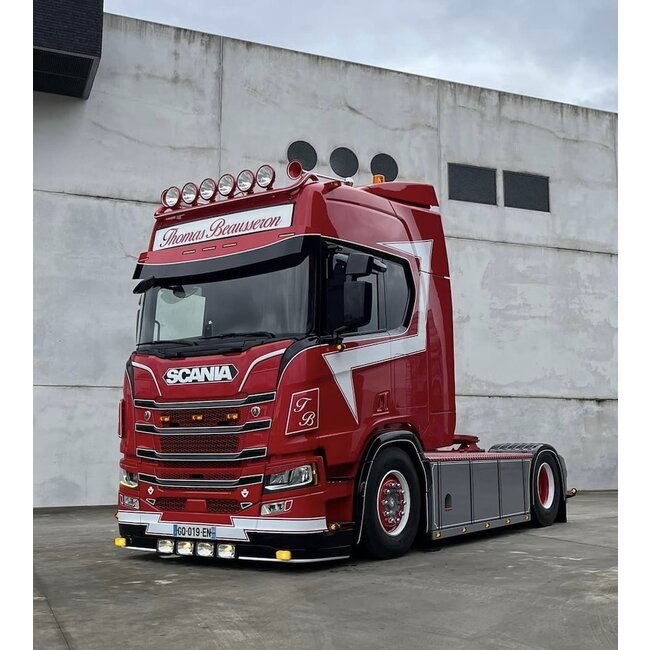 Toppljus Scania 2-serien röd/orange