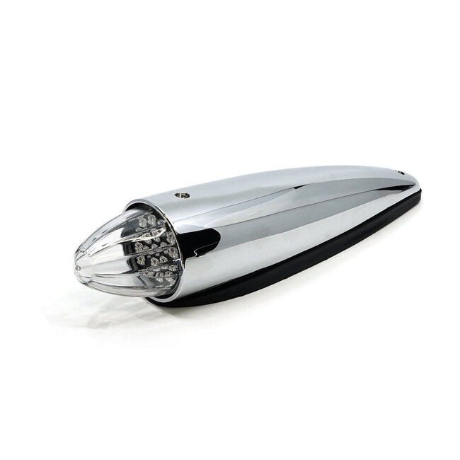 Omnius LED Torpedo lamp with white or orange lens
