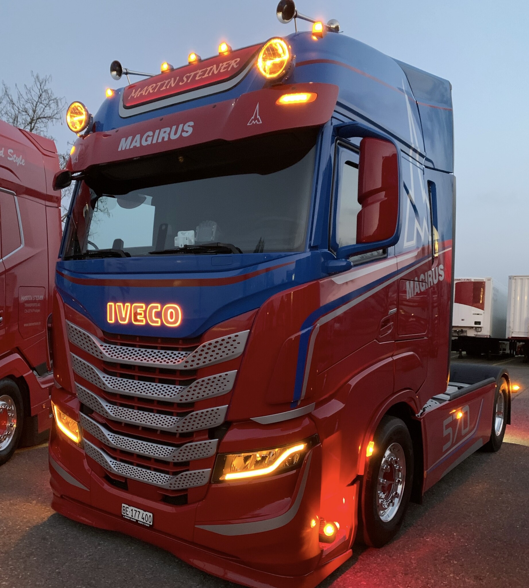 Class Design Zonneklep Iveco S-WAY