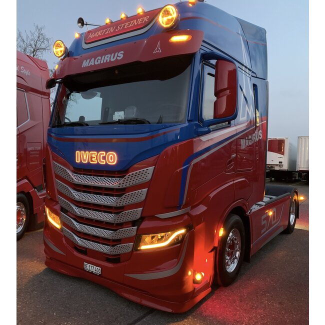 Spoiler sous pare-chocs avant Solarguard Iveco S-Way