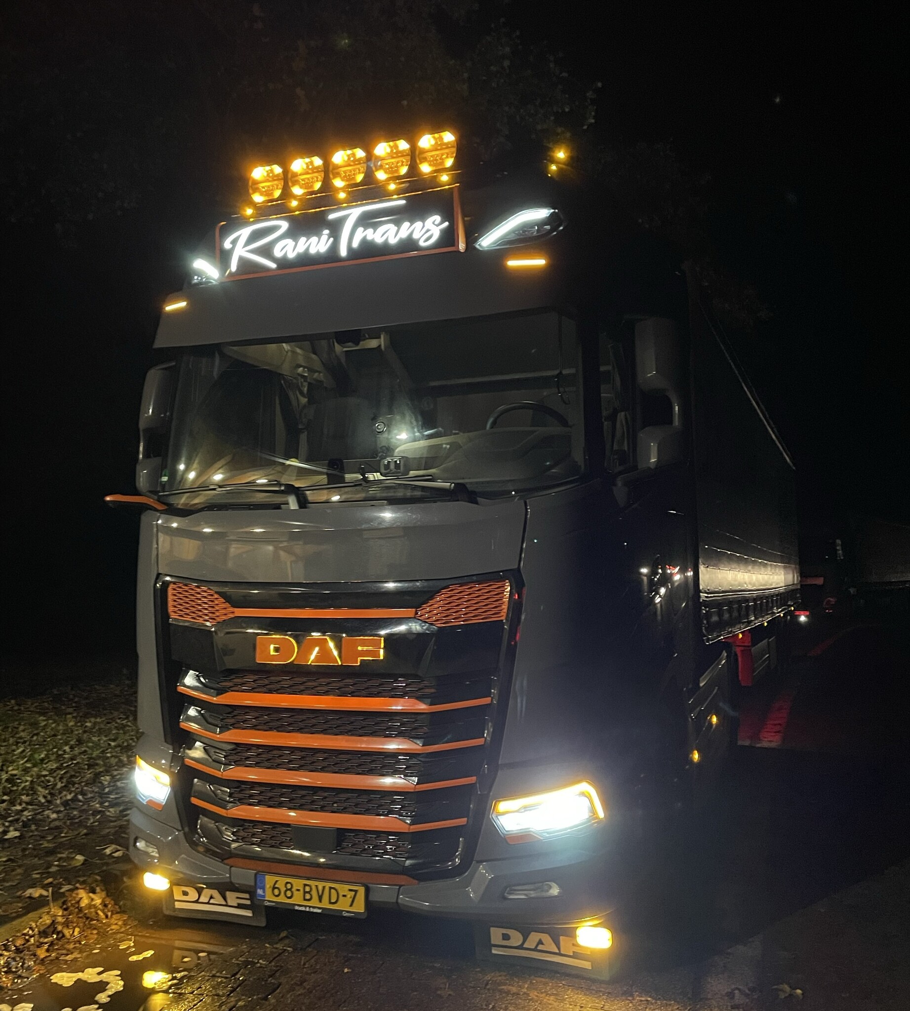 Fox Parts Zonneklep DAF XG+ 30cm Recht