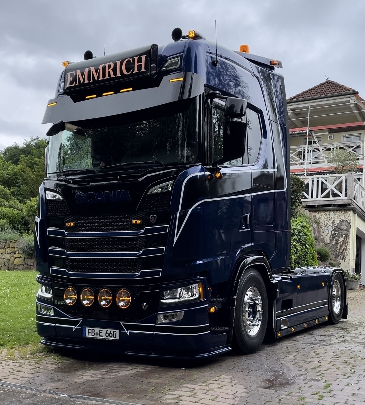 Fox Parts Zonneklep Scania NextGen Rond 40cm