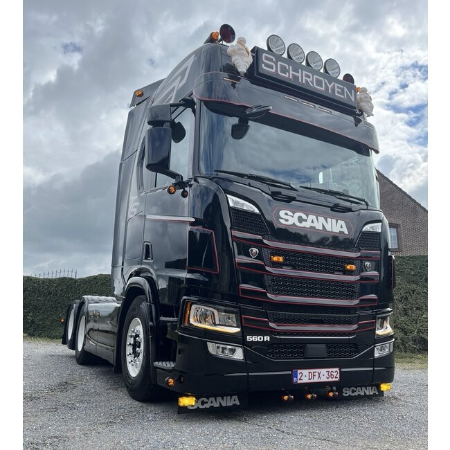 Solarguard solskærm Scania NG med linje