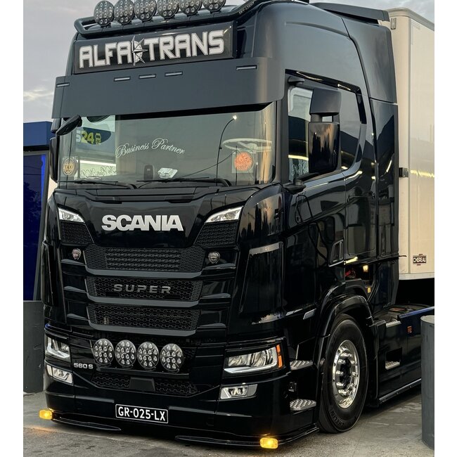 Turbo Truckparts spoiler, Scania NextGen låg stötfångare med Talmu's