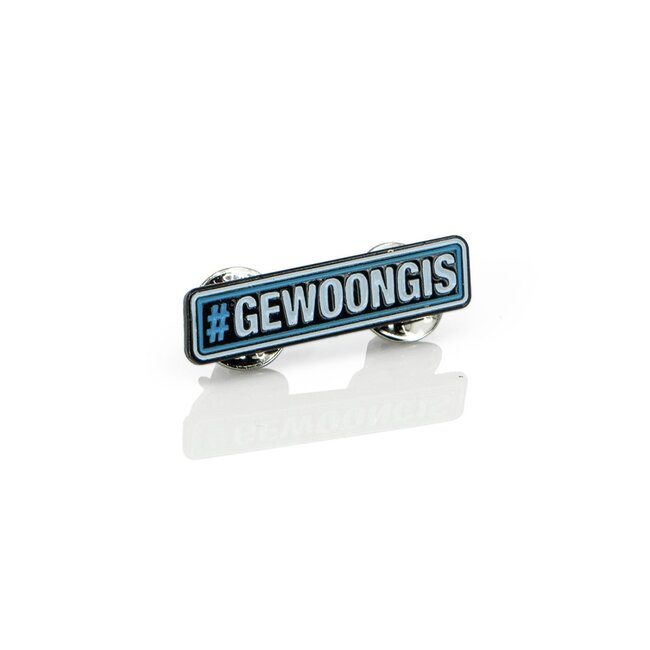 Pin's #GEWOONGIS