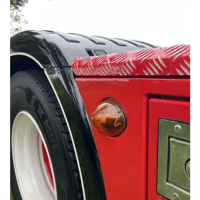 Zijmarkeringslamp eitje oranje