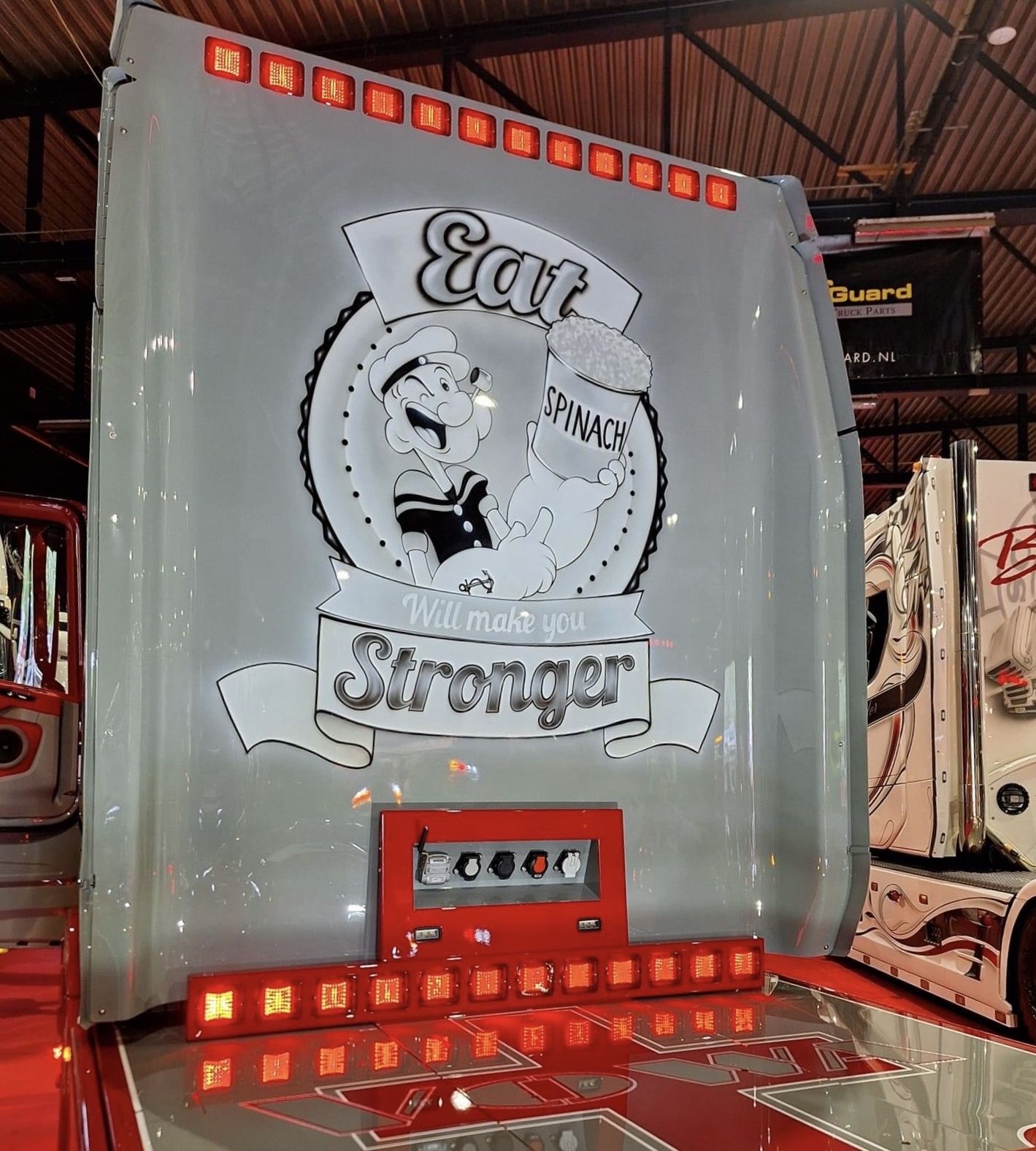 Achterwand voor Scania Nextgen S