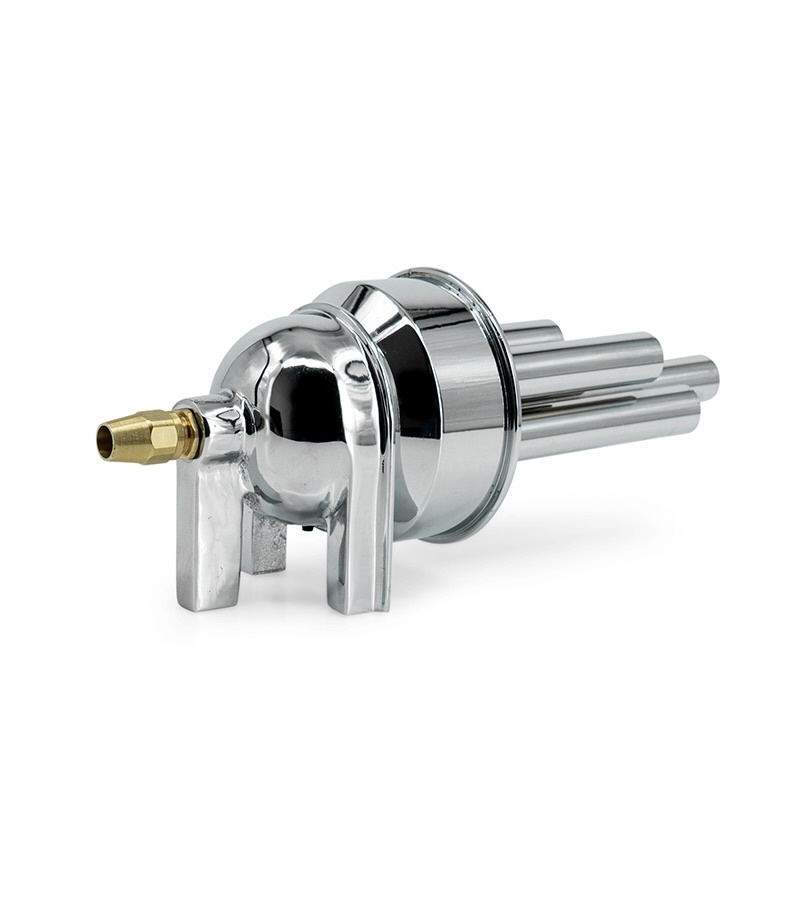 Stoomfluit zoals vroeger gebruikt werd..