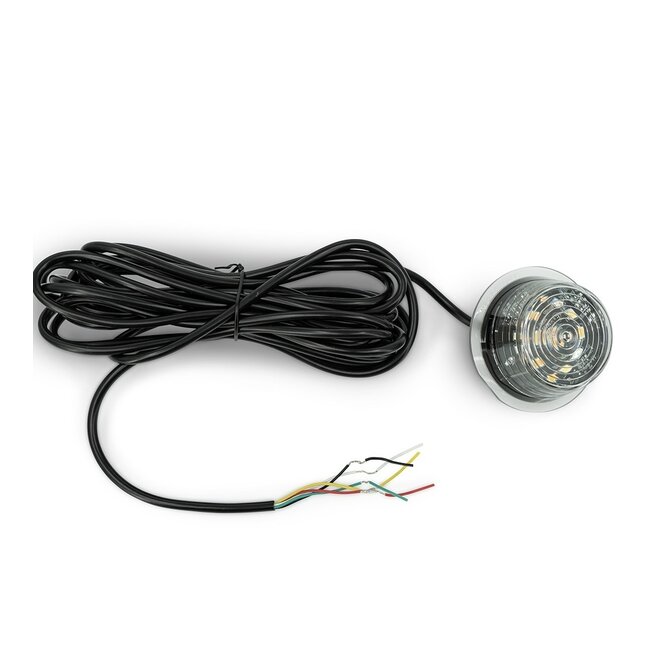 Danish Sidemarker switchable Smoked LED