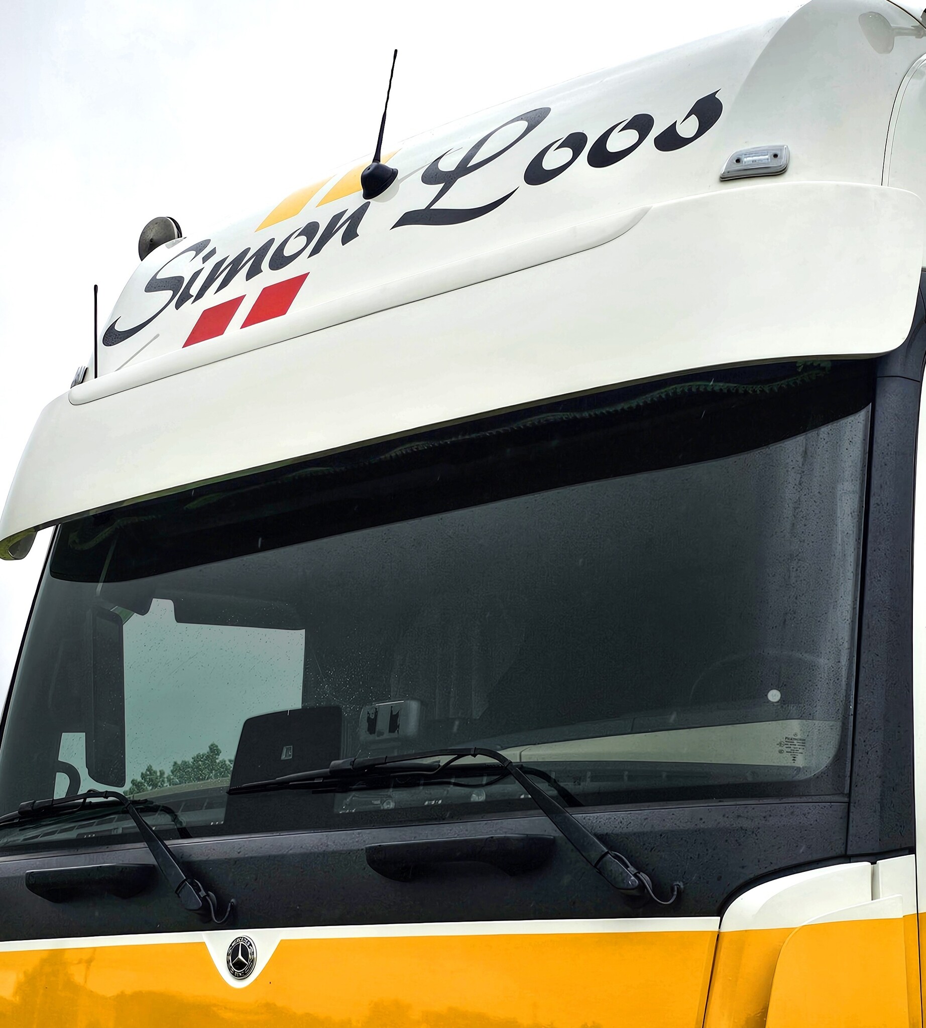 Solarguard Mercedes-Benz Actros Sonnenblende Typ 2