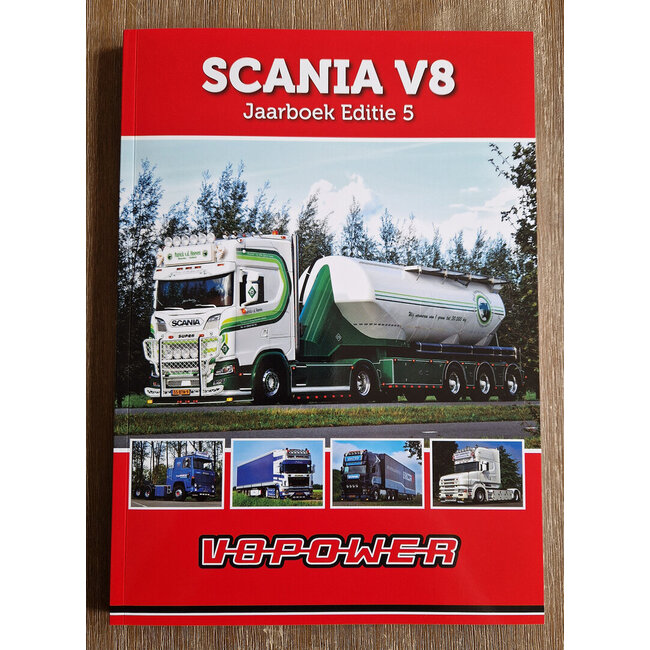 The fifth edition of the Scania V8 Yearbook