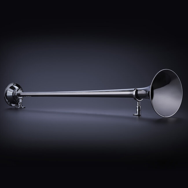 Klaxon pneumatique Omnius Coltrane 950 en acier inoxydable
