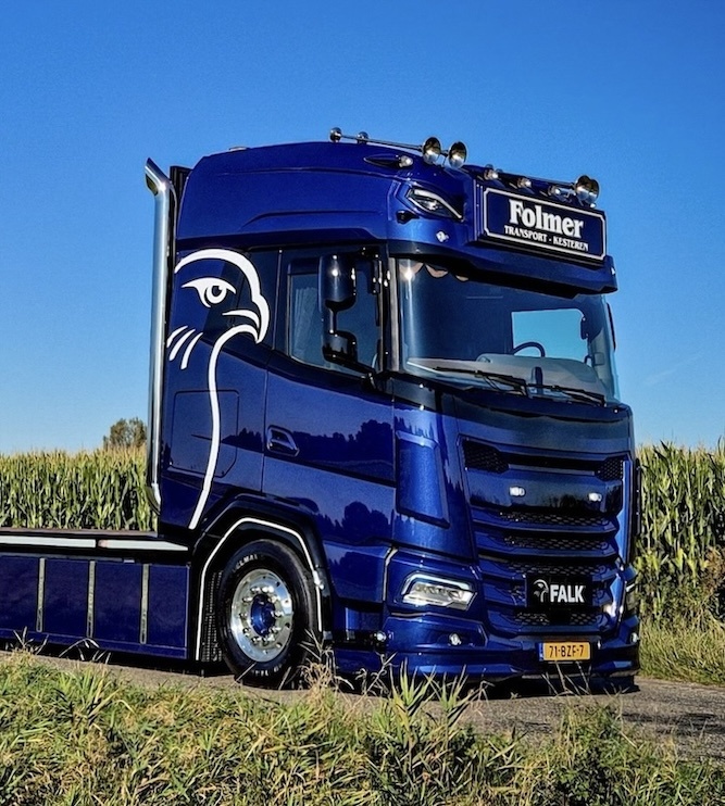 Turbo Truckparts mudguard finish DAF NGD (set)