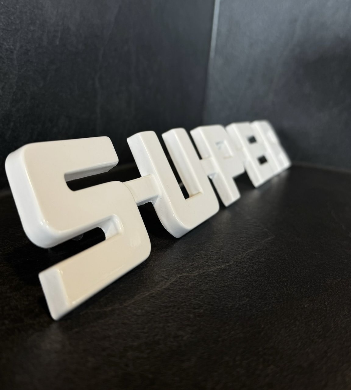 Retroline Scania SUPER embleem polyester