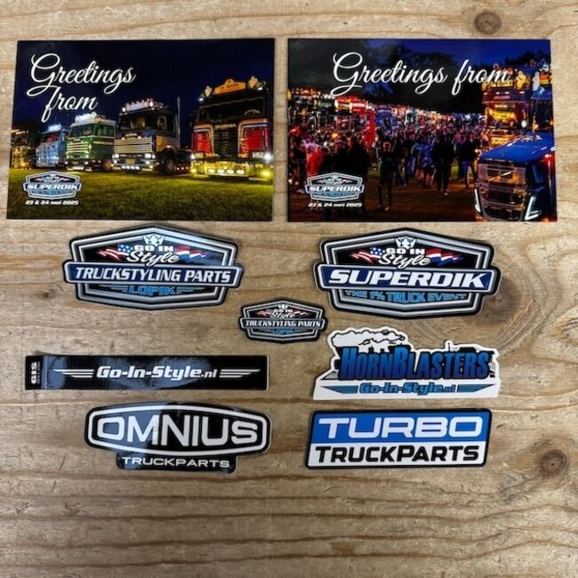 Pakiet naklejek Go-in-style.nl