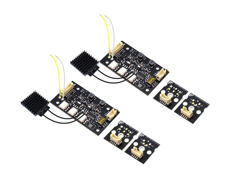 Schakelbare dagrijverlichting Volvo FH4 - wit/oranje/flitser