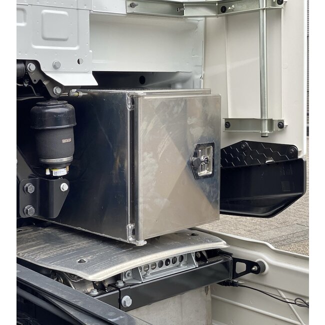 Opbevaringsboks i aluminium til DAF XG og XG+