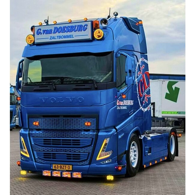 Feux de jour à LED orange, jaune ou blanc chaud pour Volvo FH5+Aero 2020+