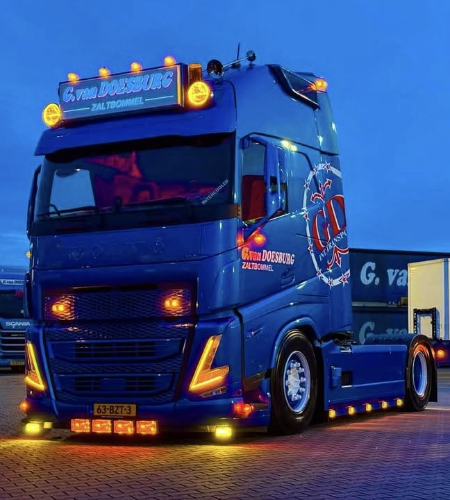 Feux de jour à LED orange, jaune ou blanc chaud pour Volvo FH5+Aero 2020+