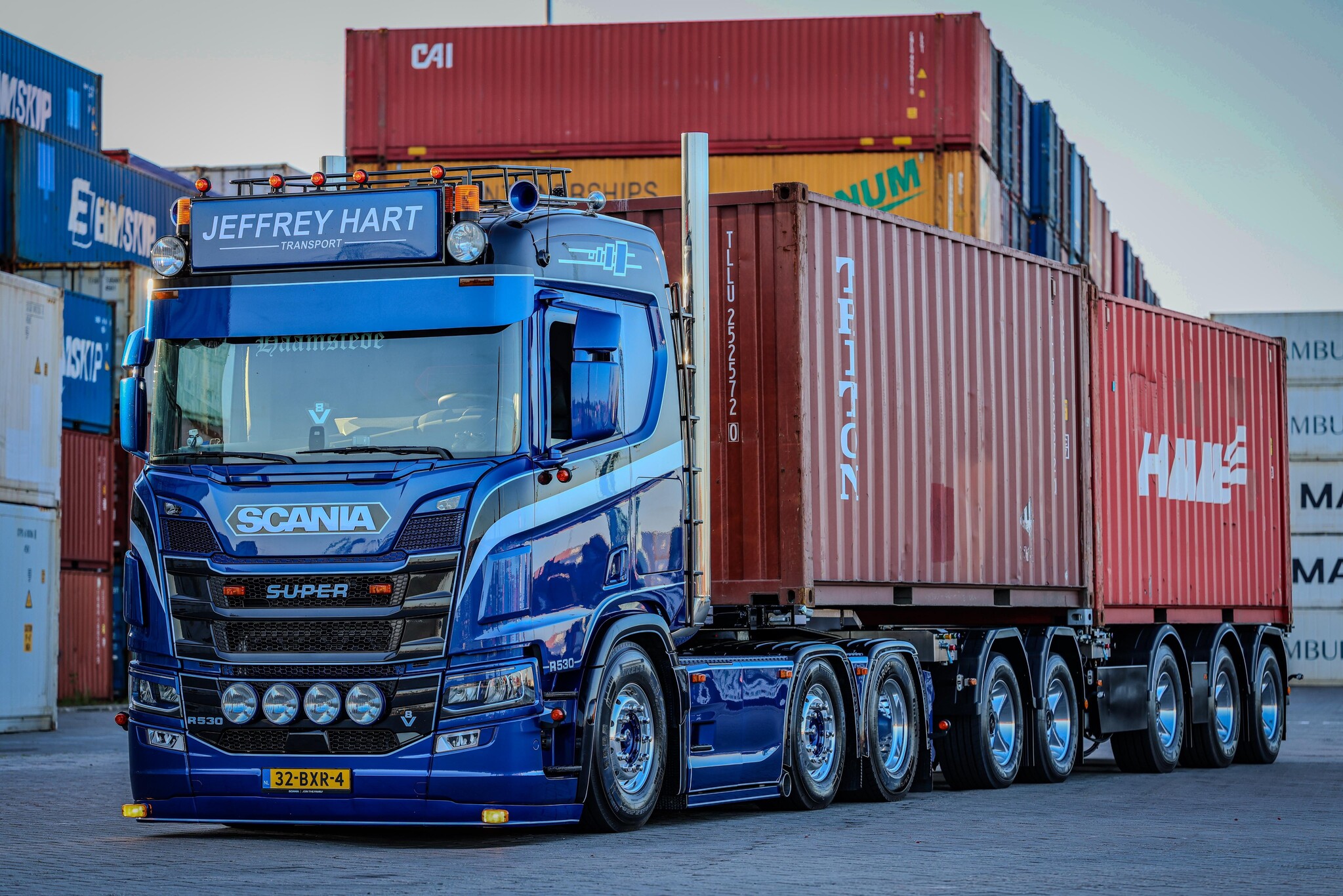 Solarguard Spojler Solarguard Scania NG niski zderzak typ 5 Długi z Talmu