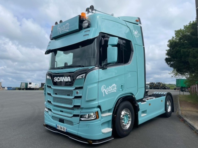 Fox Parts Zonneklep Scania NextGen Rond 40cm