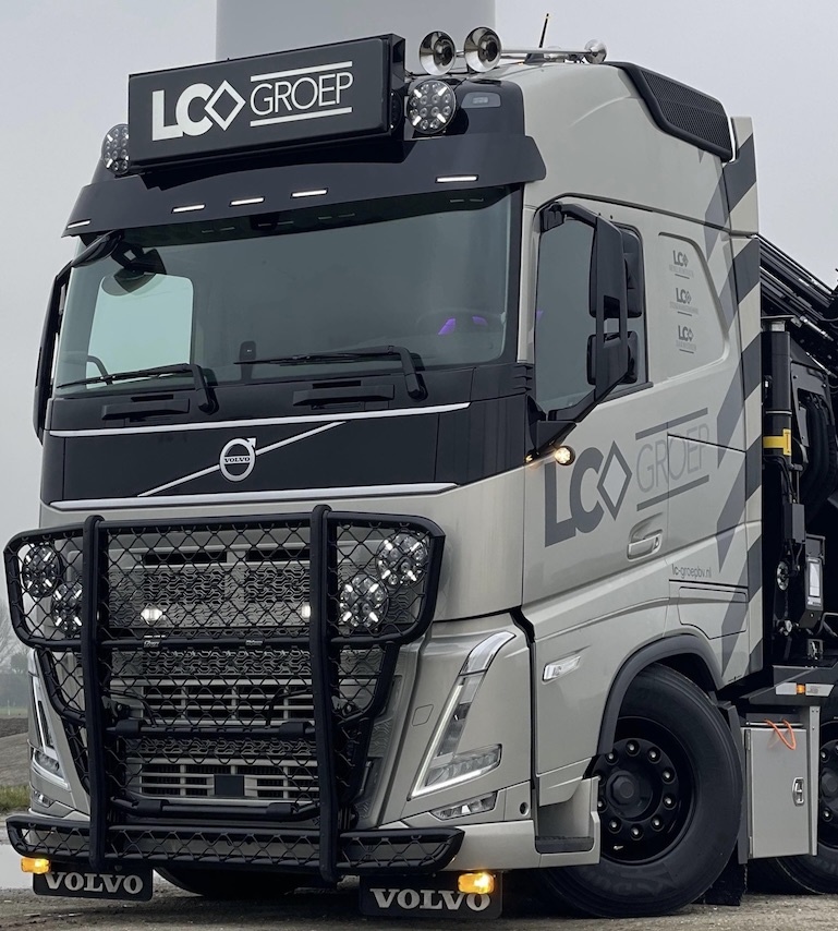 Fox Parts Zonneklep Volvo FH4/FH5/Aero + FM5 28,5cm