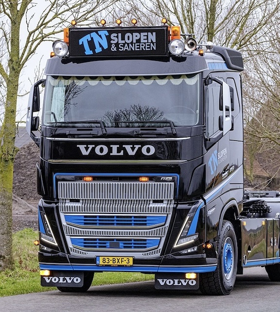 Fox Parts Zonneklep Volvo FH4/FH5/Aero + FM5 28,5cm