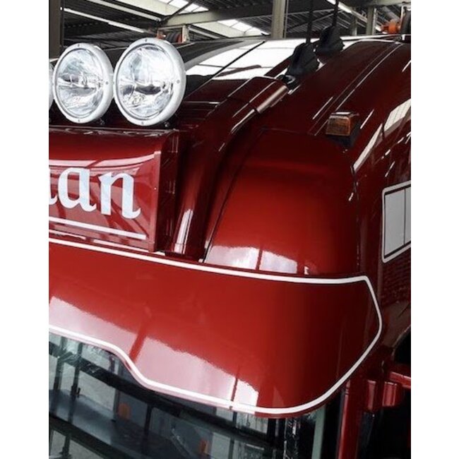 Fox Parts-solskydd för Volvo FH4/FH5/Aero + FM5, anpassat, 28,5 cm