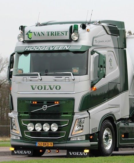 Fox Parts Zonneklep Volvo FH4/FH5/Aero + FM5 Custom 28,5cm