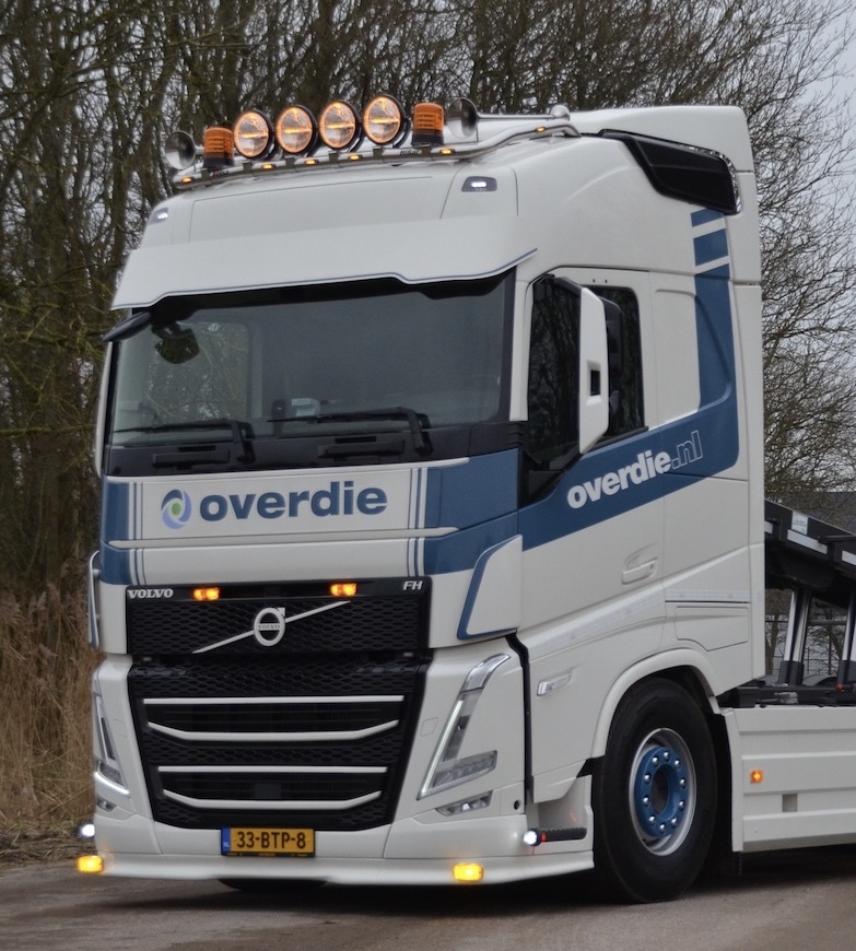 Fox Parts Visière Fox Parts Volvo FH4/FH5/Aero personnalisée
